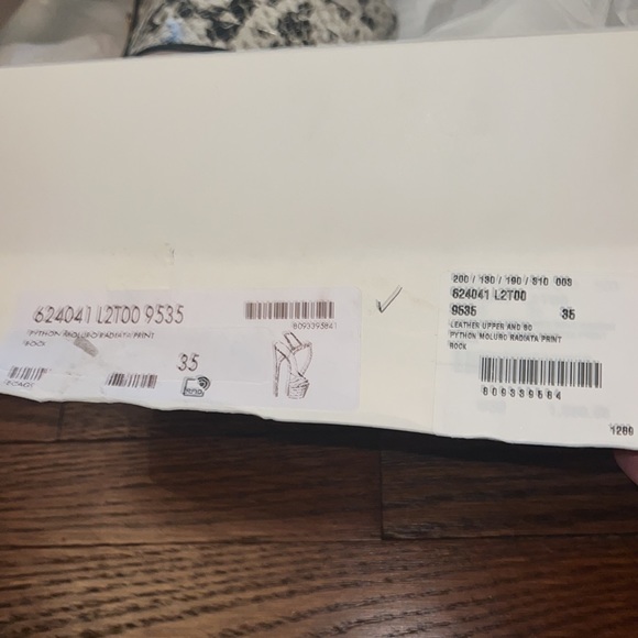 Gucci Python print high heels platform 💗 - Picture 9 of 9